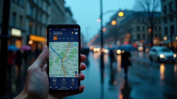 Optimiser ses déplacements avec la météo directe en temps réel